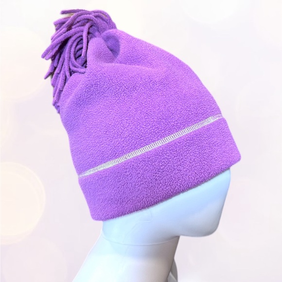 Hanna Andersson Fleece Pom Pom Hat - Picture 1 of 7